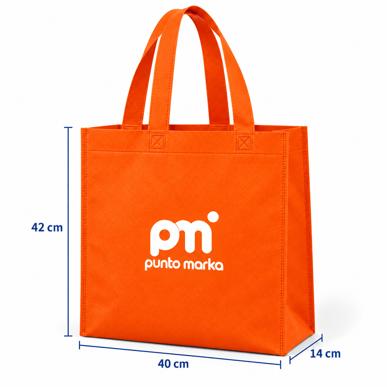 Bolsa ecológica naranja